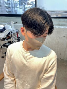メンズアンジェリカ 名古屋店(Men's ANGELICA) Men’s ANGELICA 王道ナチュラルカット 前髪センターパート