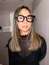 アンドコー(Andco) 【Andco】フェイスレイヤーロングと白髪ぼかし