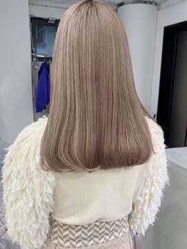 ペレ 梅田(PELE) くびれヘア/アプリコットオレンジ/夏のヘアアレンジ/梅田