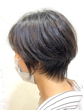 ロゴス 湖北本店(LOGOS) 着物ヘア/大人ガーリー/ダークアッシュ/似合わせカット/我孫子