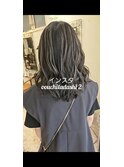 ナチュラルグレージュハイライト
