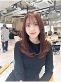 表参道／渋谷／レイヤーカット/髪質改善/縮毛矯正／前髪カット