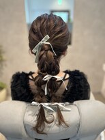 グラープリール Grapperire&nbsp;お呼ばれセット！編み下ろしツイン