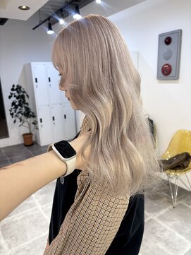 ペレ 栄店(PELE) クラゲヘアー/小顔に見せるヘア/ココアベージュ/栄