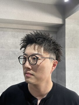 ツーブロショート/メンズカット/メンズ / バーバー/理容室