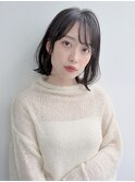 大人ボブ*前髪ありボブ*顔周りカット*髪質改善トリートメント