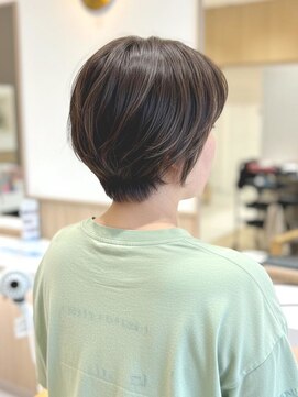 アビエブラン 若江岩田(abije blanc) 大人かわいい丸みショートボブ【若江岩田駅】