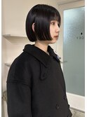 大名　ボブカット　大人ボブ　デザインカット