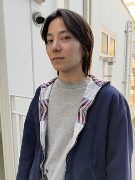 PARKiiiNG 心斎橋　ブリーチ/ダブルカラー/パーマ/メンズ【パーキング】 ニュアンスパーマ