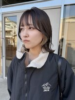 イン(in.)&nbsp;【小顔・顔まわり】レイヤーウルフ/インナーカラー