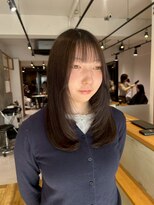 アカラ(acala)&nbsp;暗髪レイヤー【20代/30代/イルミナカラー/縮毛矯正/髪質改善】