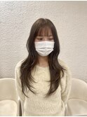 透明感カラー×レイヤーカット