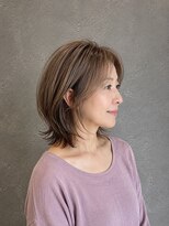 ラベルムバイエーケー(La Belleme by AK)&nbsp;白髪ぼかし×艶ベージュレイヤー