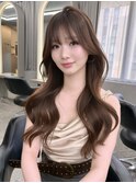 【福岡美容室/小山田】韓国レイヤーカット×ブリーチなしカラー