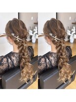ベイビーズブレス(Baby's breath)&nbsp;【あみおろし】#ヘアセット #岡山 #倉敷