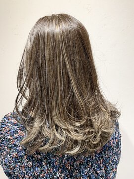 ハンモックヘアーサロン ココナ(Hammock Hair Salon COCONA) ミルクティベージュ×ハイライト