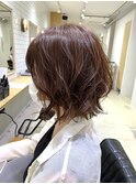 外はねくびれボブ