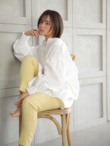 ユーアンボワーズ(U-AMBOISE) 耳かけが可愛く決まるボブvol.2