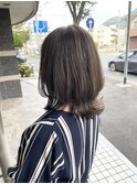 大人目外ハネミディアムレイヤー