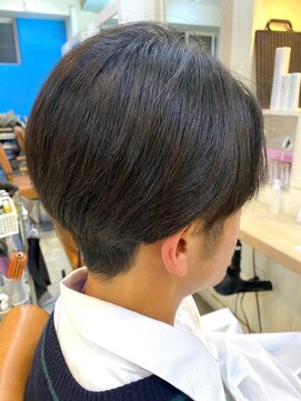 テトテ 三宮店(Tetote) /ヘルシースタイル/ツーブロック束感モテる黒髪/