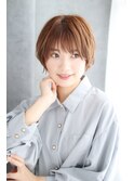 【Loamio】透け感ニュアンスショート【30代/40代/50代/60代】