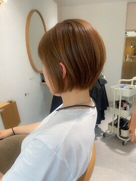 ゴカン(Gokan) シルキーベージュショートボブ/tsukasa