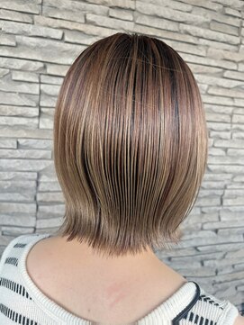 ハイバレーヘアーメゾン(HIGH VALLEY HAIRMAISON) ショートボブぱっつんボブ顔周りカット外ハネボブミニボブ
