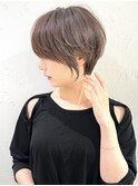 ショートボブ髪型30代40代50代前髪あり前髪なし面長丸顔【荒牧】