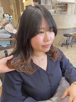 アンユヘアー 与野駅前店(unu.hair)&nbsp;30代40代50代与野美容室/顔まわりレイヤースタイル