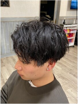 シーフ 千葉(Cyf) 緩めツイストスパイラルパーマ/メンズパーマ/千葉駅/保立大翔