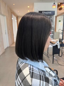 グランデュール 東静岡池田店(GRANDEUR) 大人マッシュショート丸みショート黒髪ショートベリーショート