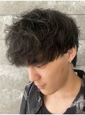 メンズマッシュツイストスパイラルパーマメンズパーマ