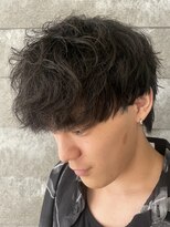 ニアウ 伊勢崎連取店(Niau)&nbsp;メンズマッシュツイストスパイラルパーマメンズパーマ