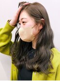 オリーブアッシュ ニュアンスパーマ