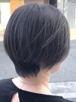 ジェムヘアスタジオ 湘南平塚南口店(Gem Hair Studio) エフェクトブリーチ×グレーショート【Gem 神原】