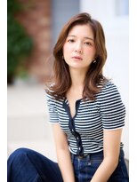 レム 長野青木島店(REM)&nbsp;ミディアムボブ×外はねレイヤー