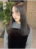 【girland】ダークグレージュ 韓国風/レイヤーカット