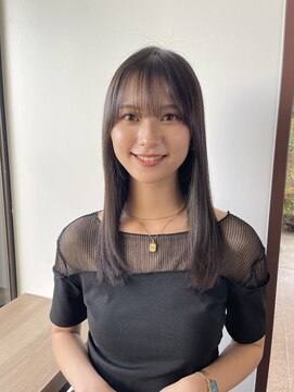 カインド 南青山(hair&make up KIND) 小顔カット　髪質改善　艶髪ストレート