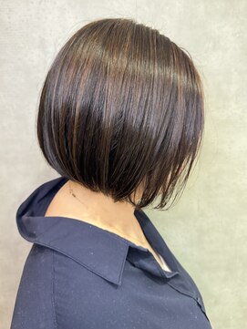 ヘアースペースブルームエア HAIR SPACE BLOOM Ea 白髪ボカシハイライトカラー