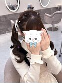 ツインテール【クランソア】ヘアメ/ヘアセット/心斎橋