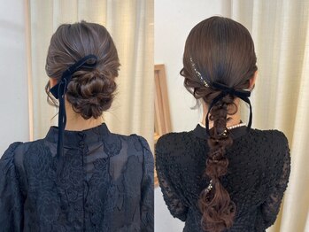 ソノ(sono)の写真/《土日祝/ヘアセット¥4450～》結婚式場アクセス良好◎パーティーヘアセットは“sono”で♪【表参道/青山】