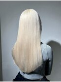 ケアブリーチ 抜きっぱなしホワイトブロンド