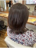 明るい白髪染め×白髪ぼかし