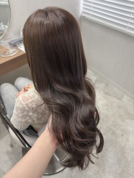 ボタン ハカタ(VOTAN hakata) オリーブブラウン/ブラウンカラー/レイヤーカット