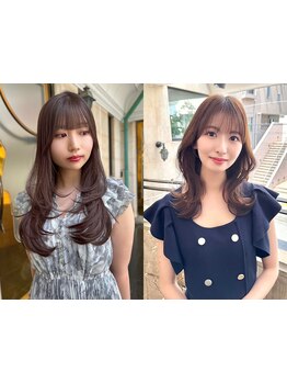 明治神宮前3分【前髪カット＋ケアカラーエステ+7stepTR\8,500】"髪がとことんキレイになる"ご褒美サロン♪