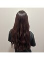 ヘアーショップ オズ(hair shop oz)&nbsp;ワインレッド