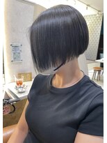 クイーンズゲート RITZ店(Queens's gate)&nbsp;ブルーホリック☆白髪ぼかしボブ