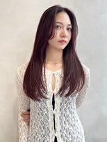 トゥルーズ 梅田店(TLUUS)&nbsp;TLUUS似合わせカットダークアッシュミディアムレイヤーカット