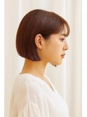 スモーキーベージュストレート