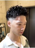 短髪ショート×パーマ